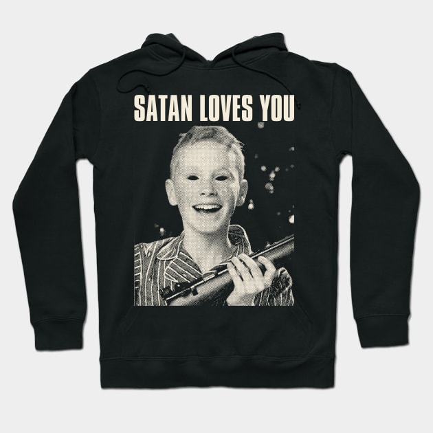 satan loves you Hoodie by psninetynine